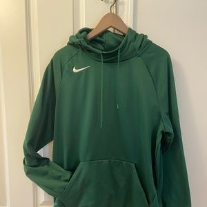 Nike Hoodie Therma Dri- Fit  Color: Dark Green Size: Large
